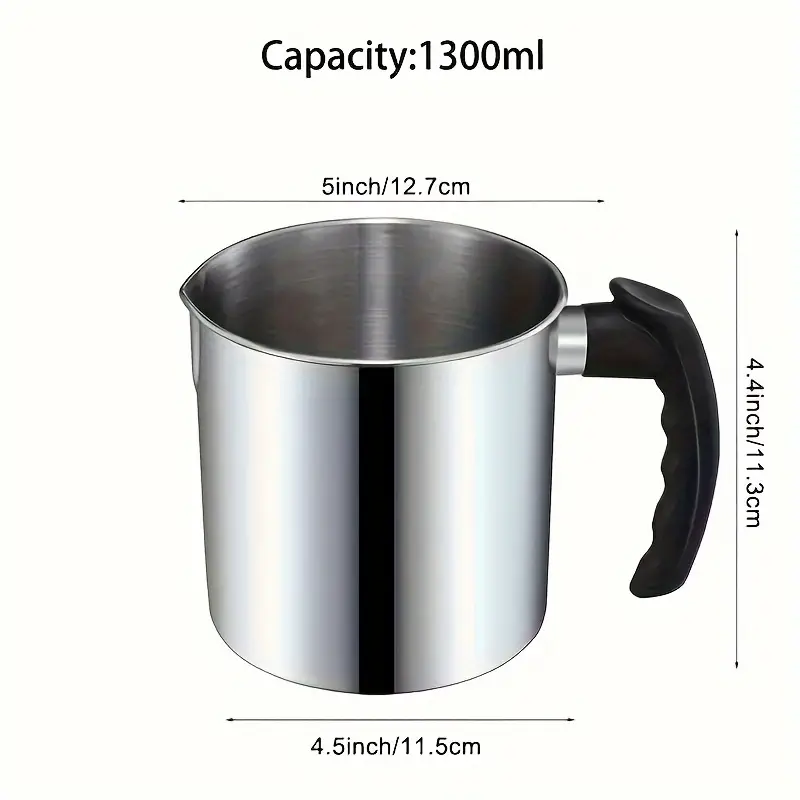 One Litre Wax Pouring Melting Jug - Image 1