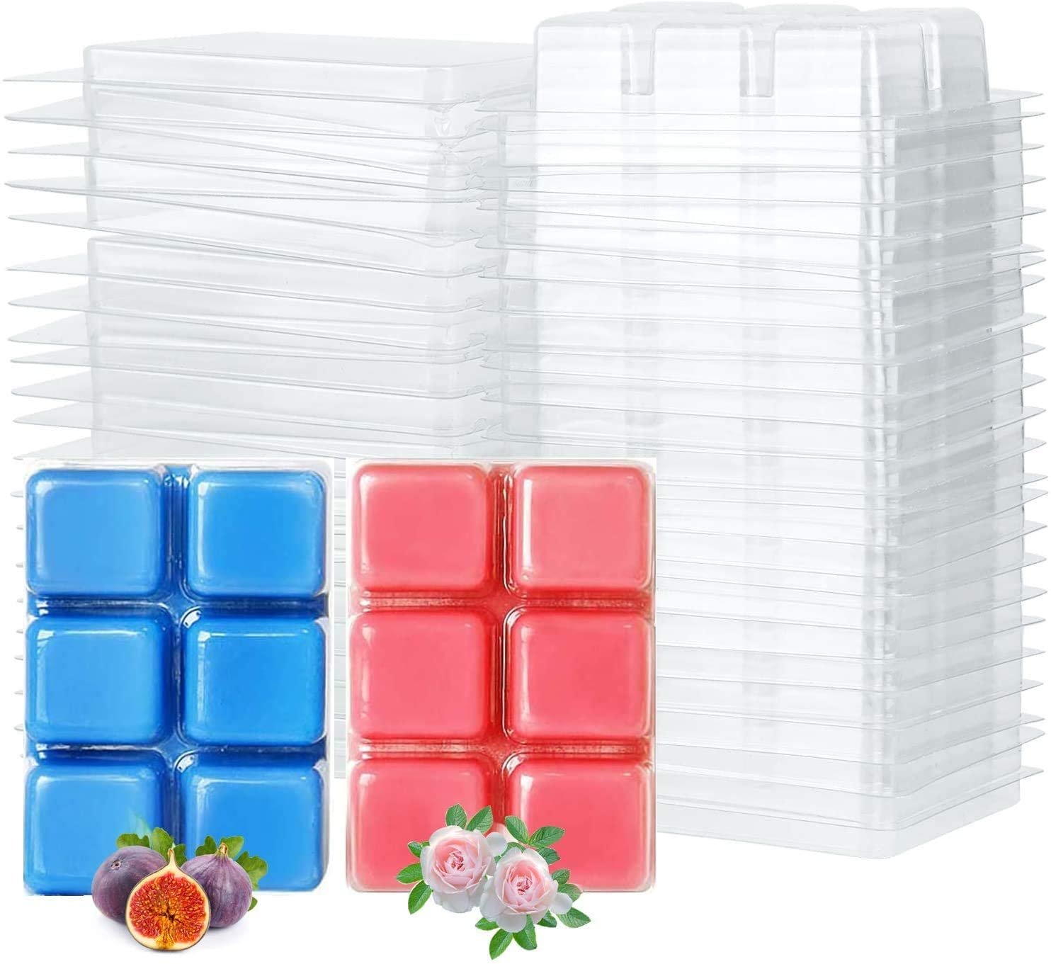 Square Wax Melt Molds
