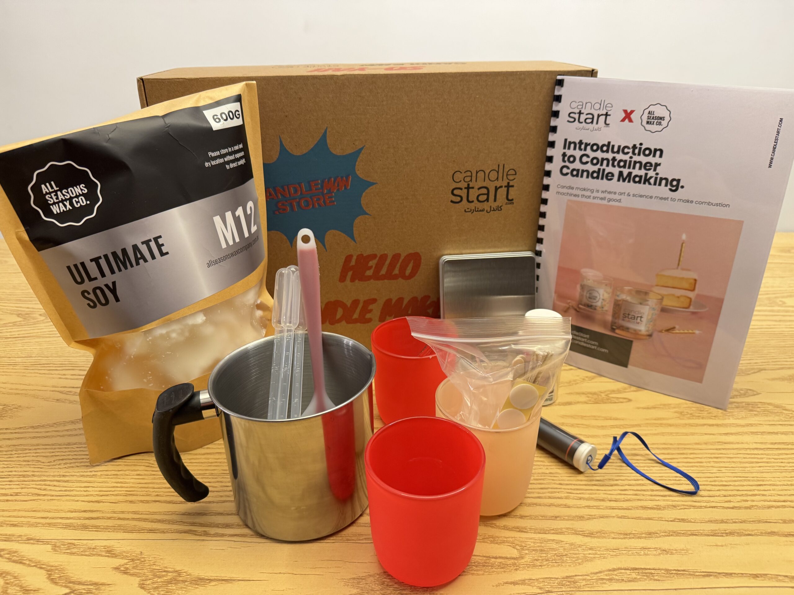 Mini Container Candle Making Starter Kit